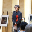 受賞の喜びを語られる奥山さん